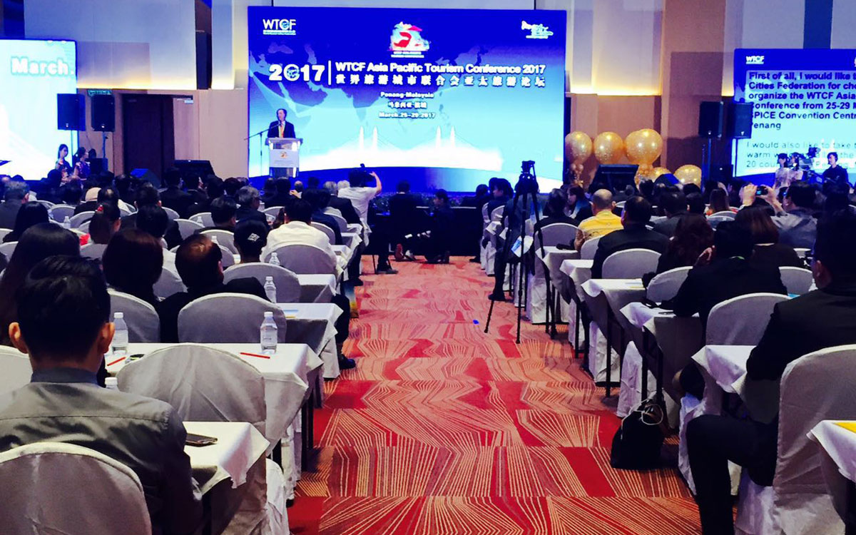 The Opening Ceremony of The WTCF Asia-Pacific Tourism Conference