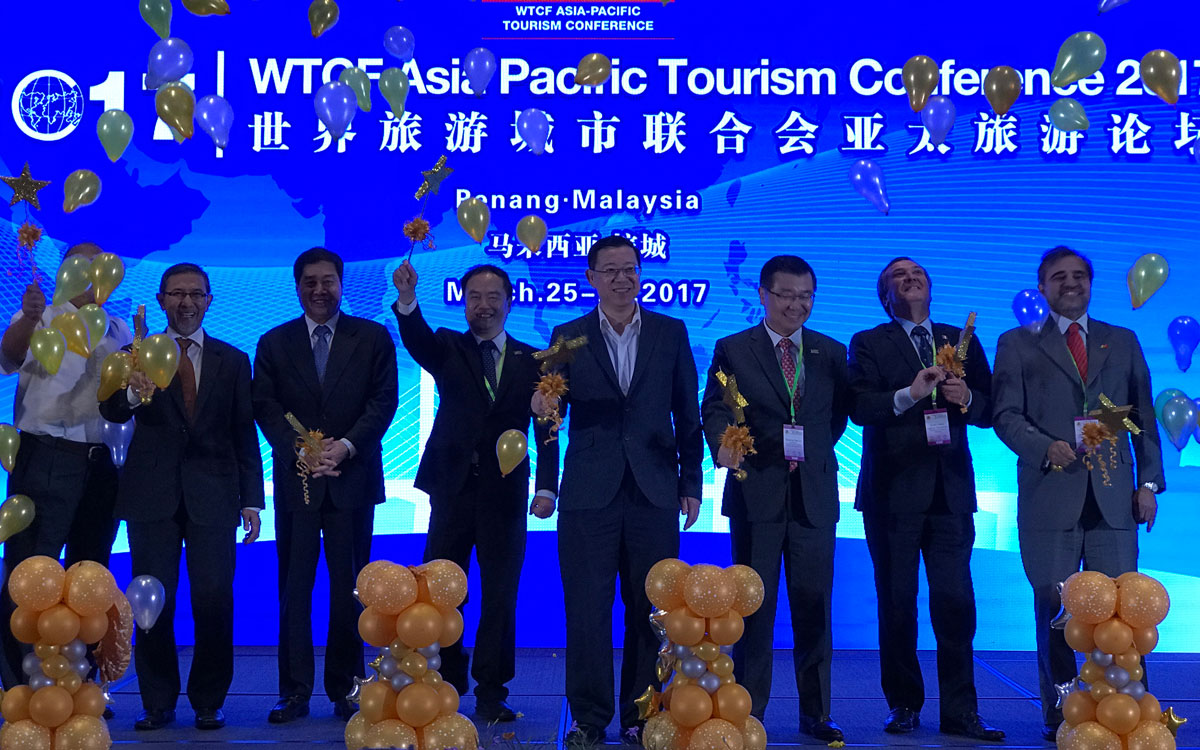 The Opening Ceremony of The WTCF Asia-Pacific Tourism Conference