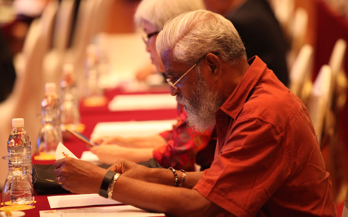 Guests taking notes at the Panel Discussion Part 1