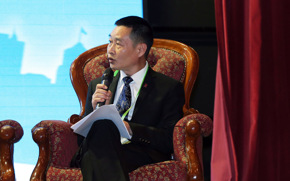 Mr. Cen Yongkang, Deputy Director of Chengdu Tourism Bureau, Speaking at the Panel Discussion Part 2
