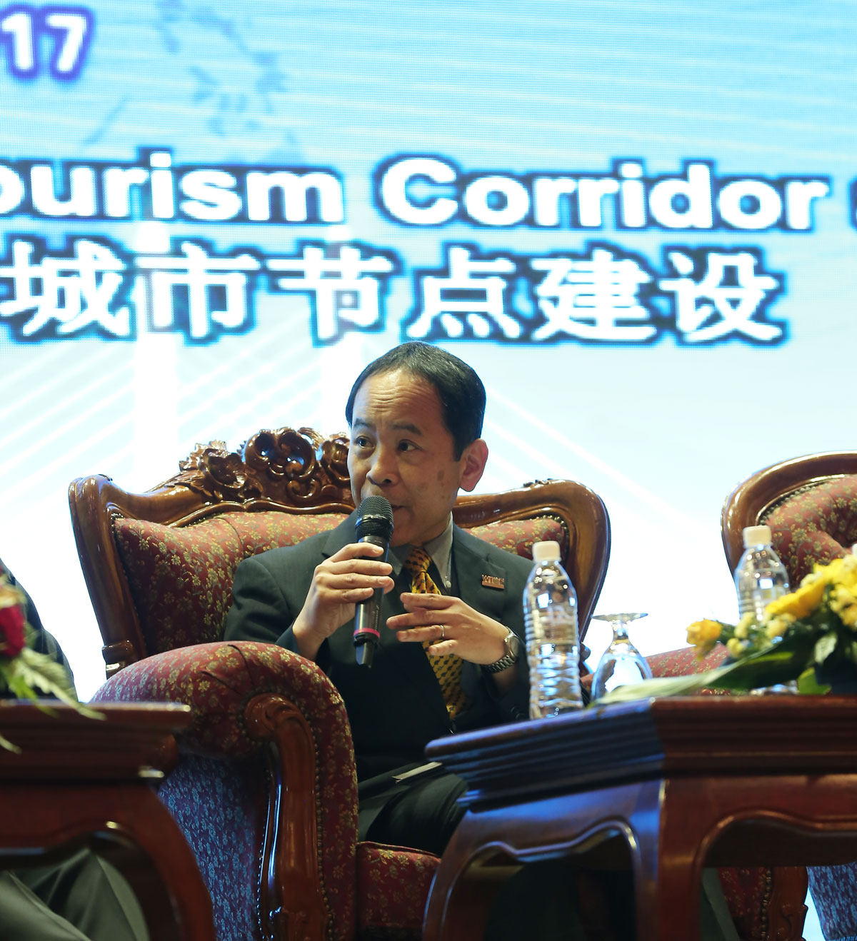 Mr. Takamatsu Masato, Expert of WTCF from Japan, Speaking at the Panel Discussion Part 2