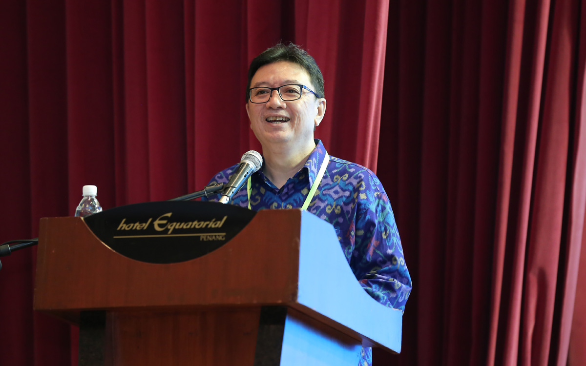 Mr. Farriek Tawfik, Director of Southeast Asia, Princess Cruise, Delivering a Speech at the Panel Discussion Part 3