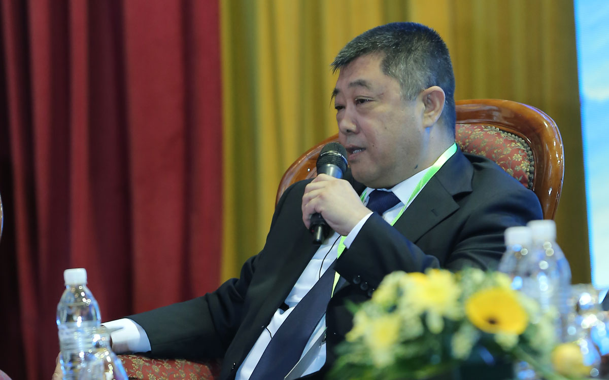 Mr. Xiao Jinqi, Deputy Director, Department of Tourism Quality Specification and Management, Tianjin Municipal Tourism Bureau, Speaking at the Panel Discussion Part 3