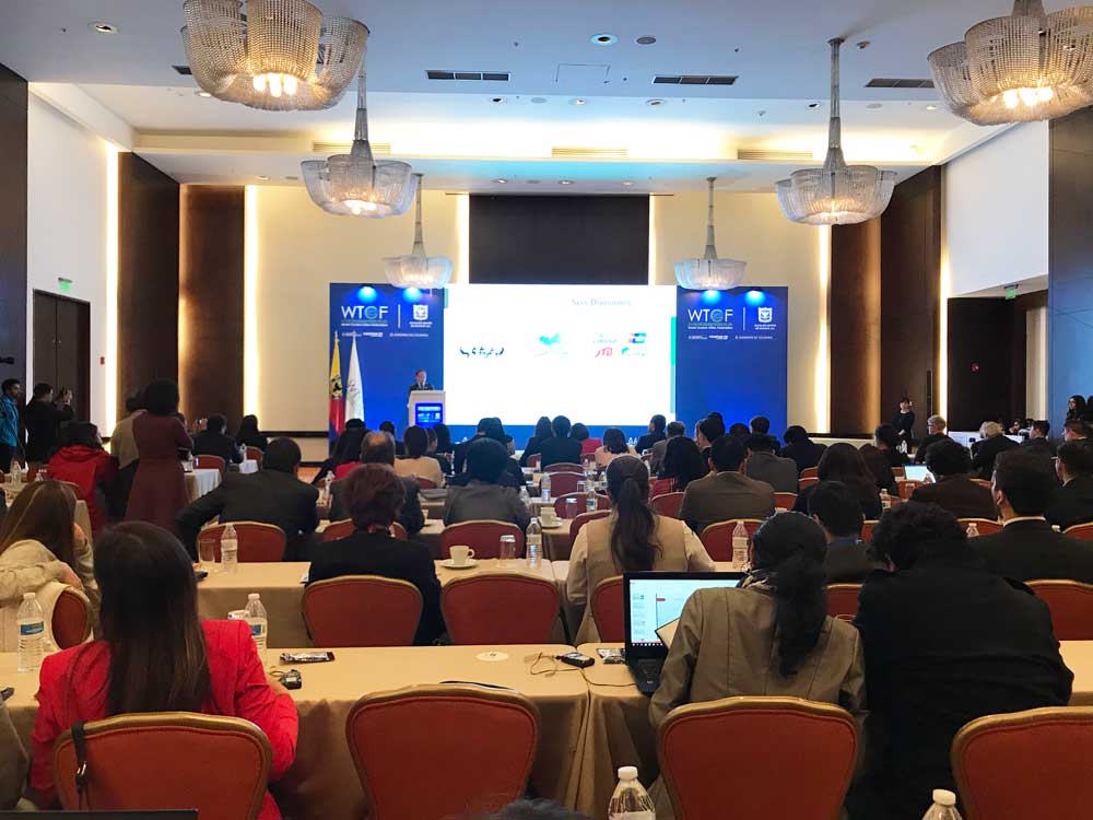 The 2018 WTCF Latin America Tourism Conference took place in Bogota, capital of Colombia from April 23 to 25. Among more than 200 attendees were representatives from city members and institutional members of the WTCF in Colombia, Peru, Argentina, Panama, Brazil, the U.S.A and China, media representatives, as well as tourism representatives from Colombia.