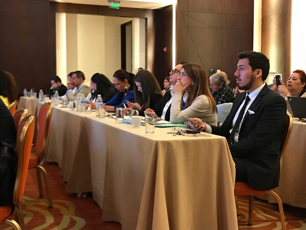 Attendees at the forum