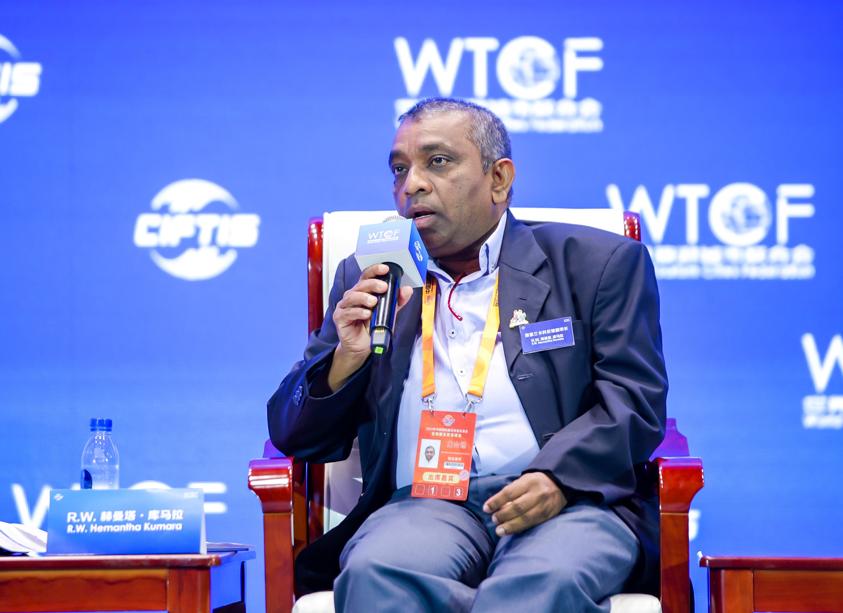 Mr. R.W. Hemantha Kumara, Vice Mayor of Colombo, Sri Lanka