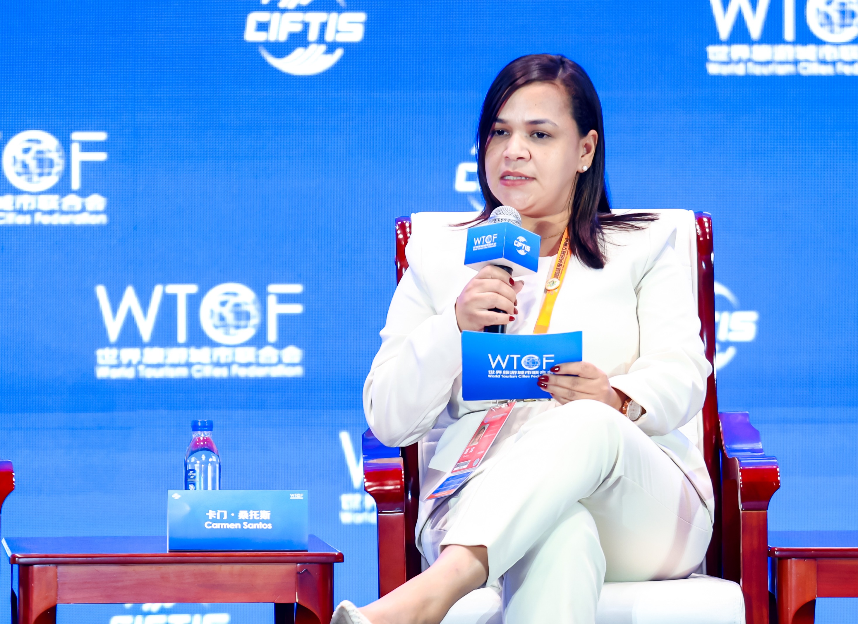Ms. Carmen Santos, Executive Director of ASOTURE, Dominican Republic