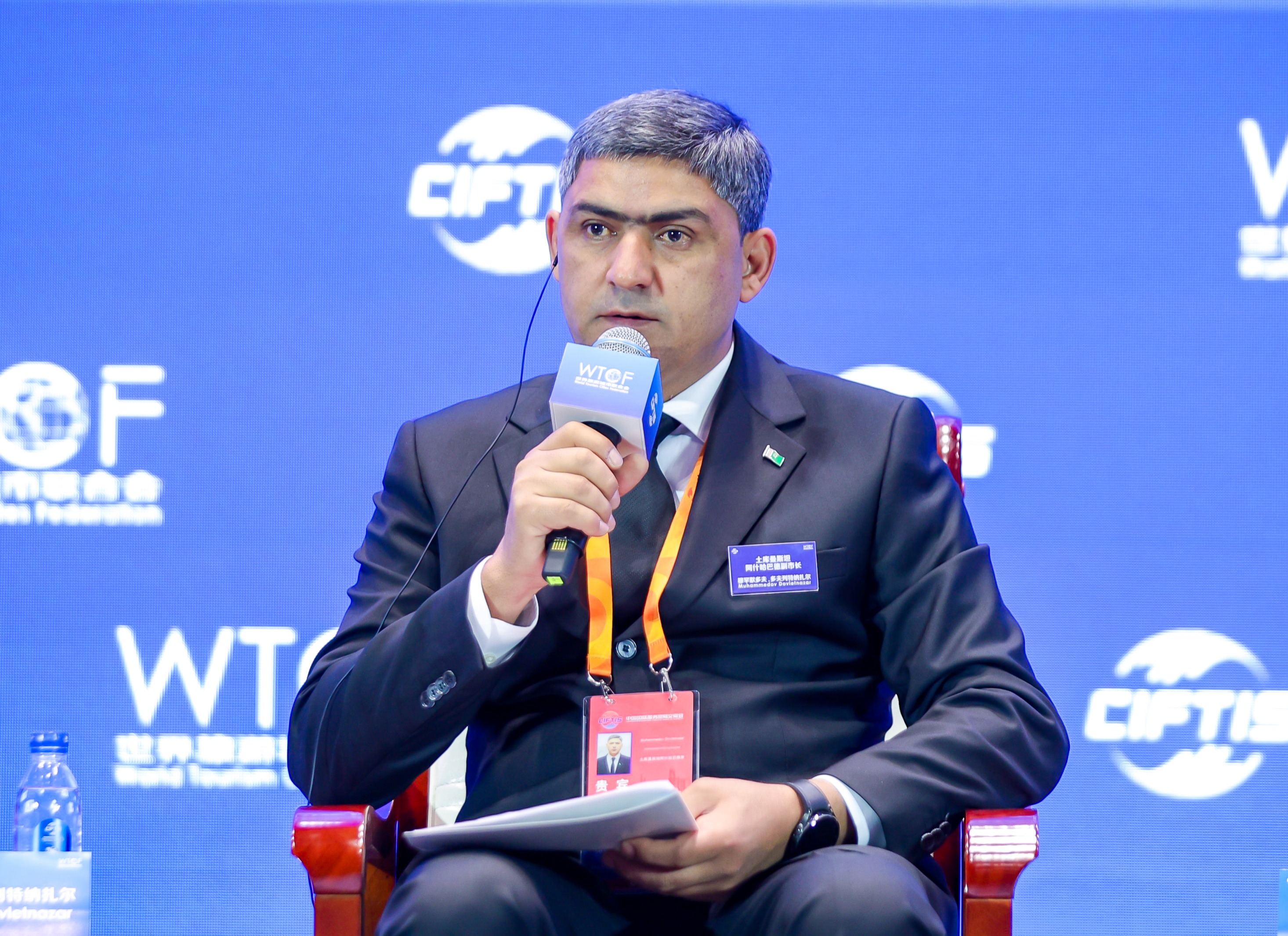 Mr. Muhammedov Dovletnazar, Vice Mayor of Ashgabat, Turkmenistan