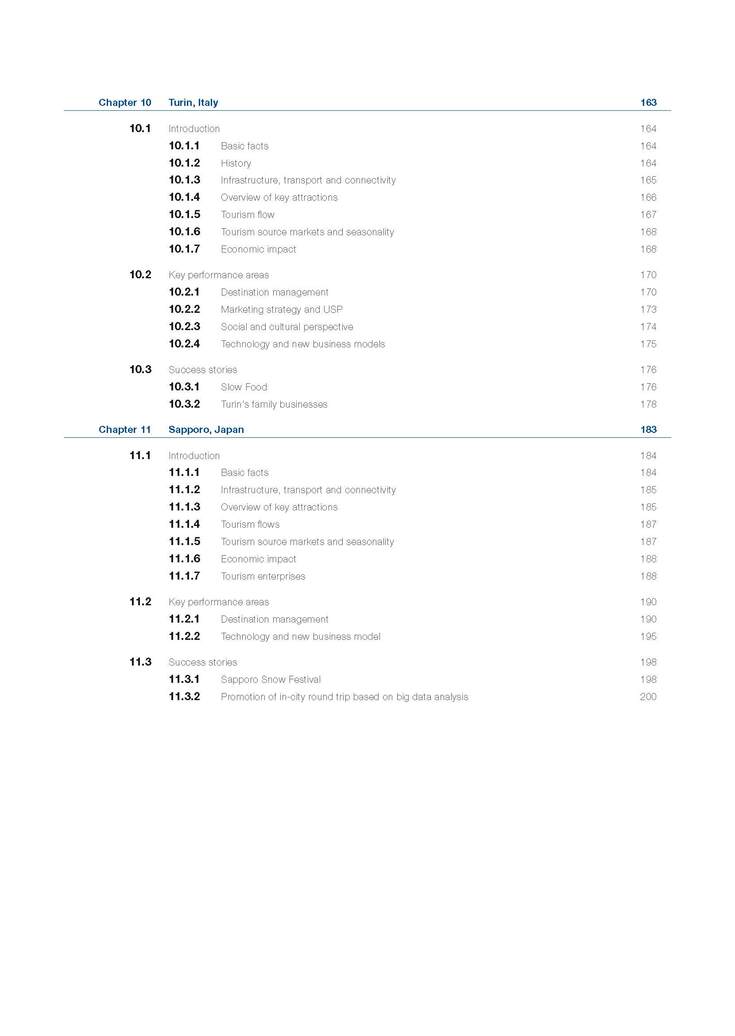 UNWTO/WTCF City Tourism Performance Research
