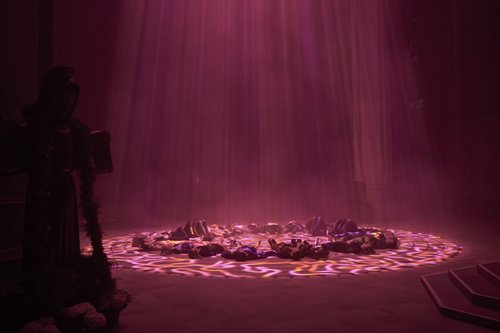 Part one of the 7th " Illuminate SF Festival of Light " - Grace Light