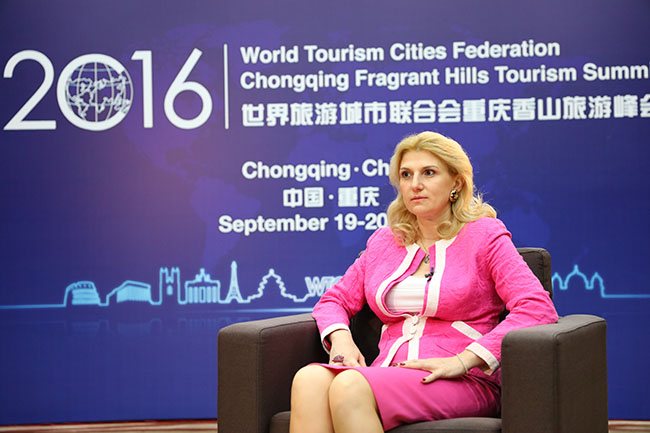 【Summit Senior Figures Interview】Interview with Nana Gvichiya , Deputy Chair of the Saint Petersburg Committee for Tourism Development : Greater Efforts Have Been Made by Saint Petersburg to Meet the Service Demand of Chinese Tourists 【Summit Senior Figures Interview】Interview with Nana Gvichiya , Deputy Chair of the Saint Petersburg Committee for Tourism Development : Greater Efforts Have Been Made by Saint Petersburg to Meet the Service Demand of Chinese Tourists