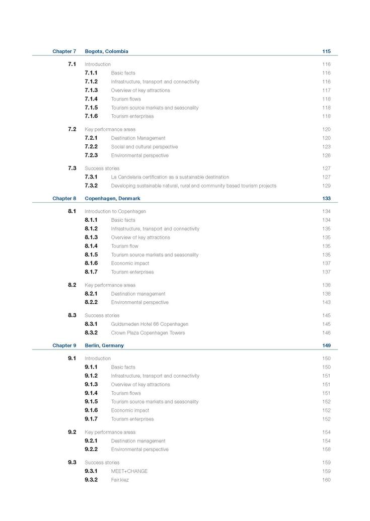 UNWTO/WTCF City Tourism Performance Research