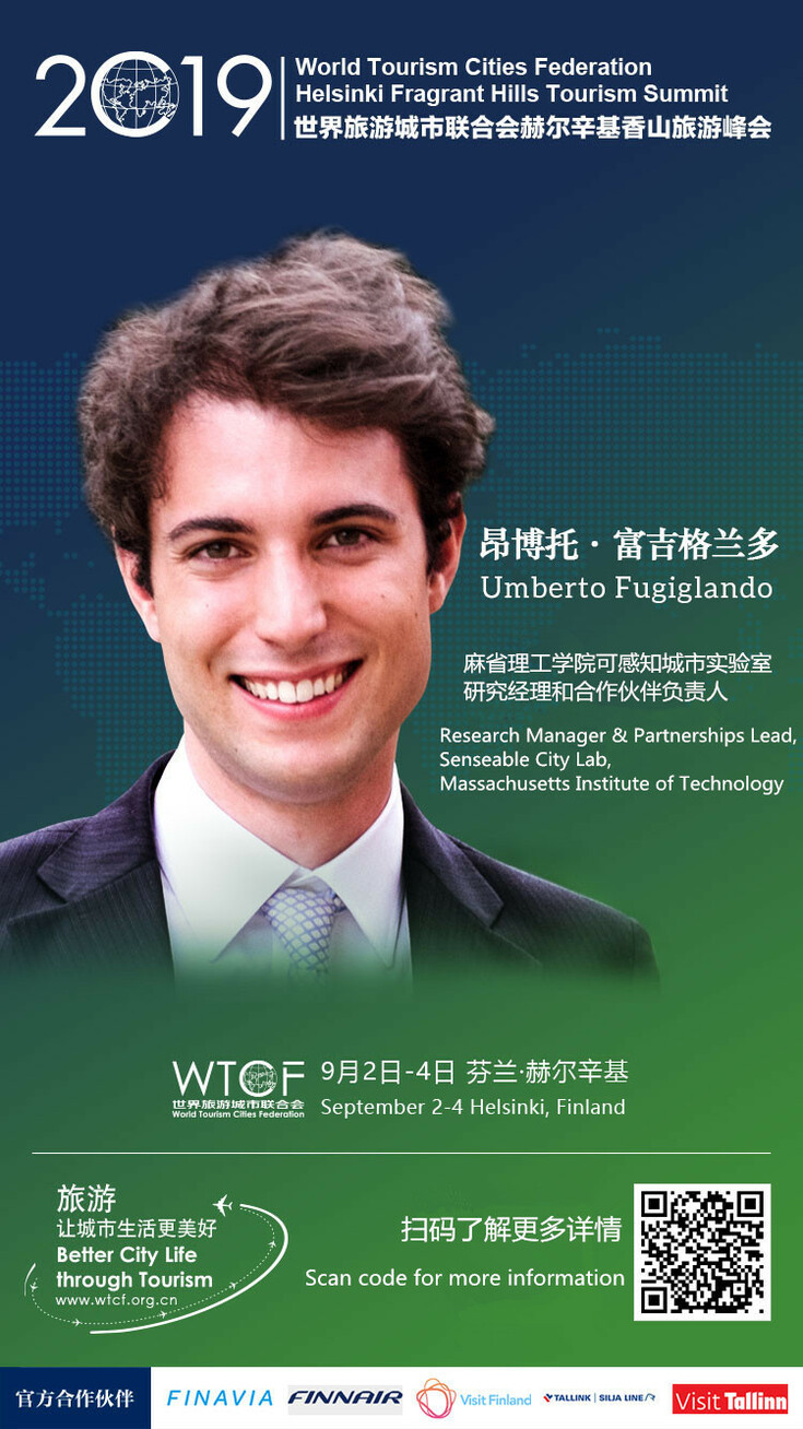 The showcase of series of World Tourism Cities Federation Helsinki Fragrant Hills Tourism Summit 2019 preheating posters